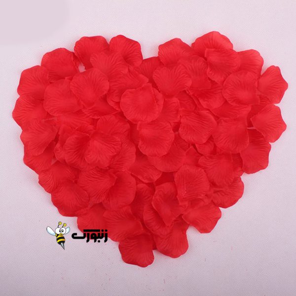 گلبرگ گل مصنوعی قرمز 2