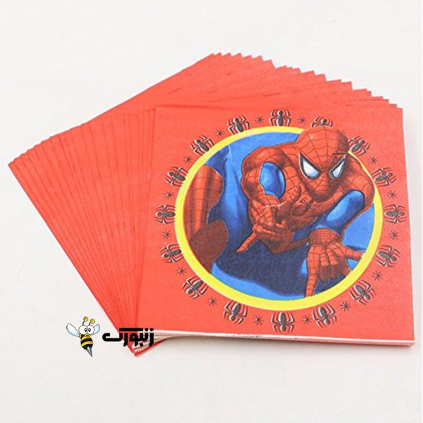 دستمال سفره مرد عنکبوتی Spider Man